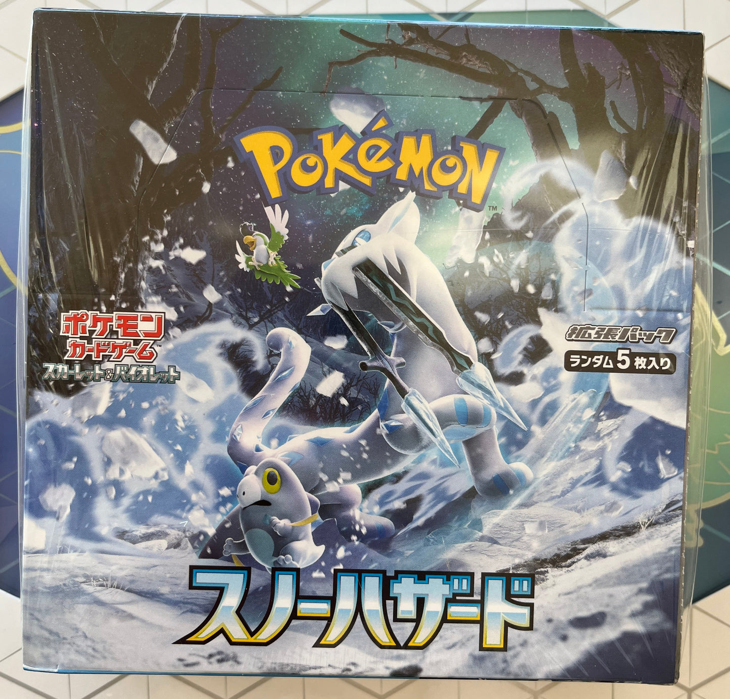 Pokemon Card Booster Box Snow Hazard sv2p SEALED Japanese Jap Box