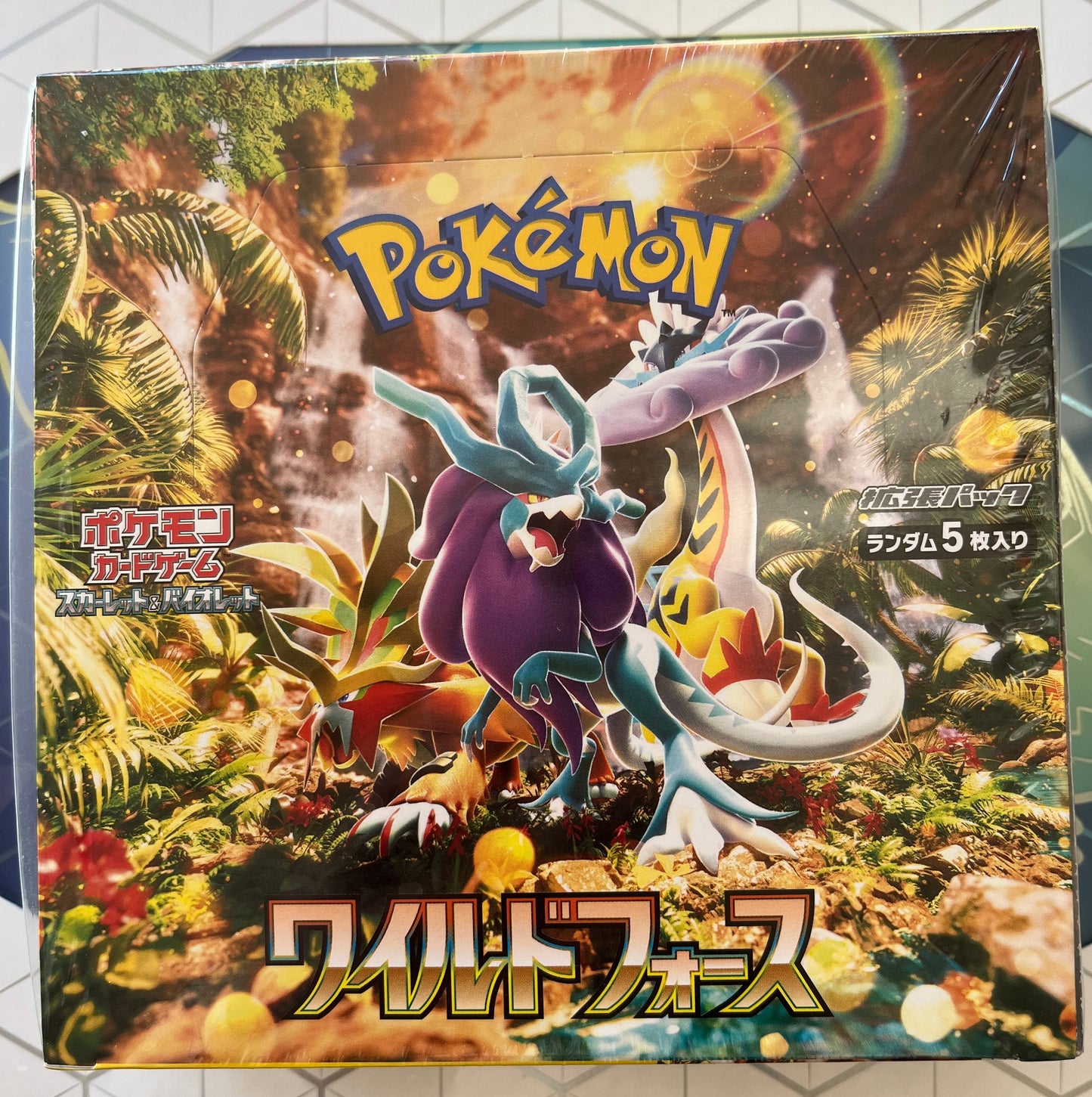 Pokemon Wild Force Japanese Booster Box - SV5K