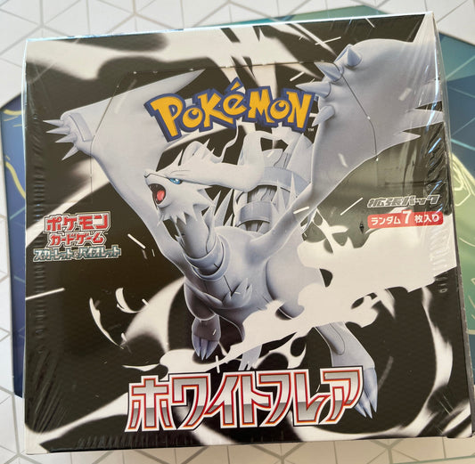 Pokemon White Flare SV11w - Booster Box SEALED No Wrap Japanese (JAP)