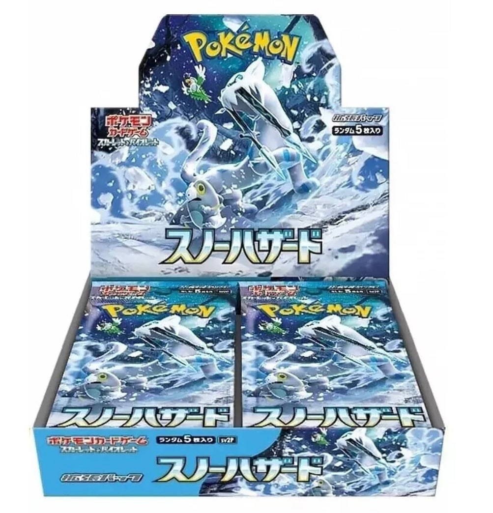 Pokemon Card Booster Box Snow Hazard sv2p SEALED Japanese Jap Box