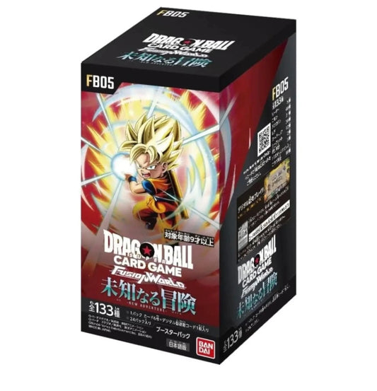 Dragon Ball Fusion World FB05 New Adventure Booster Box Japanese | Authentic TCG