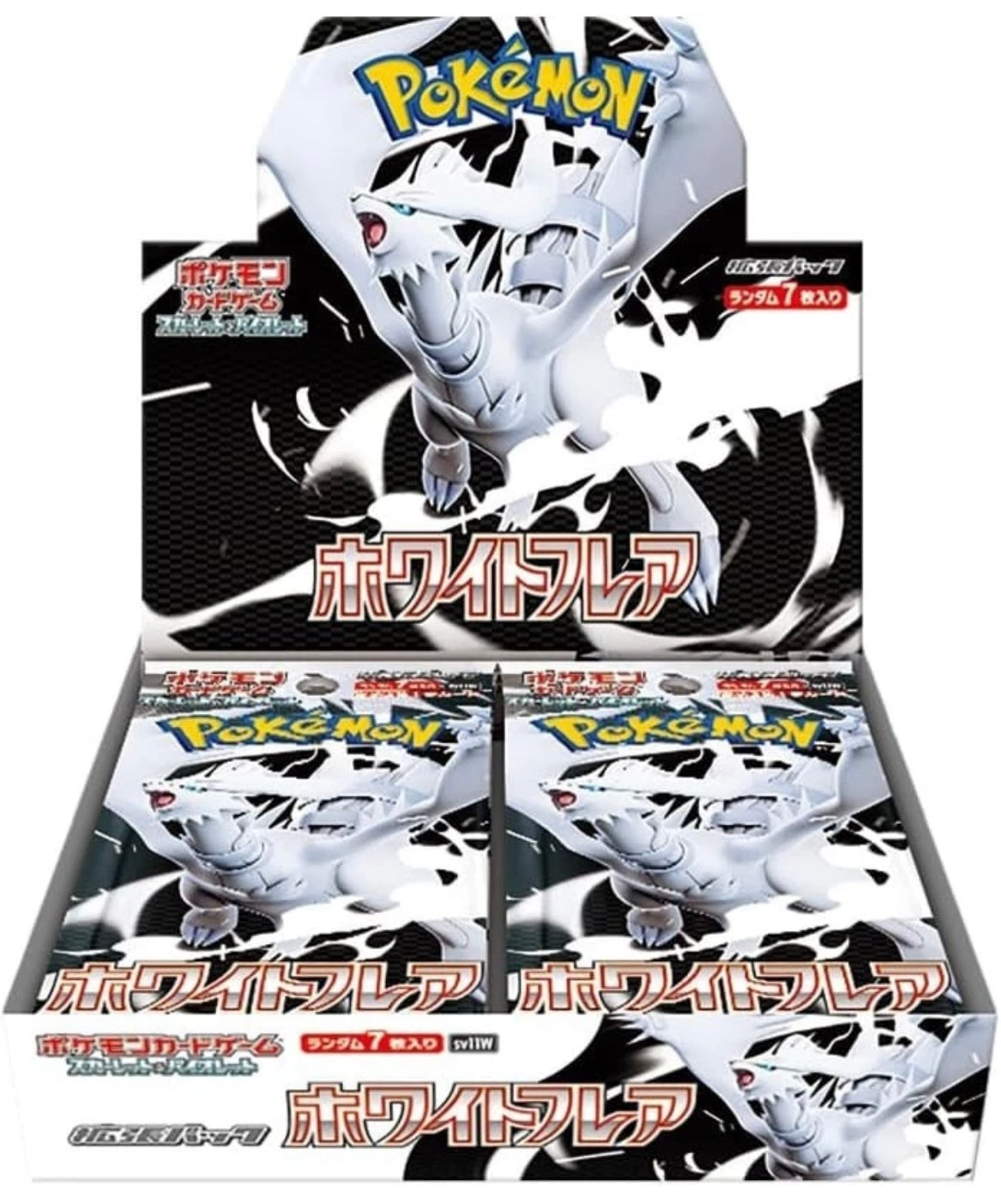 Pokemon White Flare SV11w - Booster Box SEALED No Wrap Japanese (JAP)