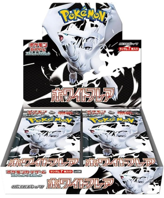 Pokemon White Flare SV11w - Booster Box SEALED No Wrap Japanese (JAP)