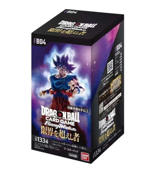 Dragon Ball Fusion World FB04 Ultra Limit Booster Box Japanese | Authentic TCG