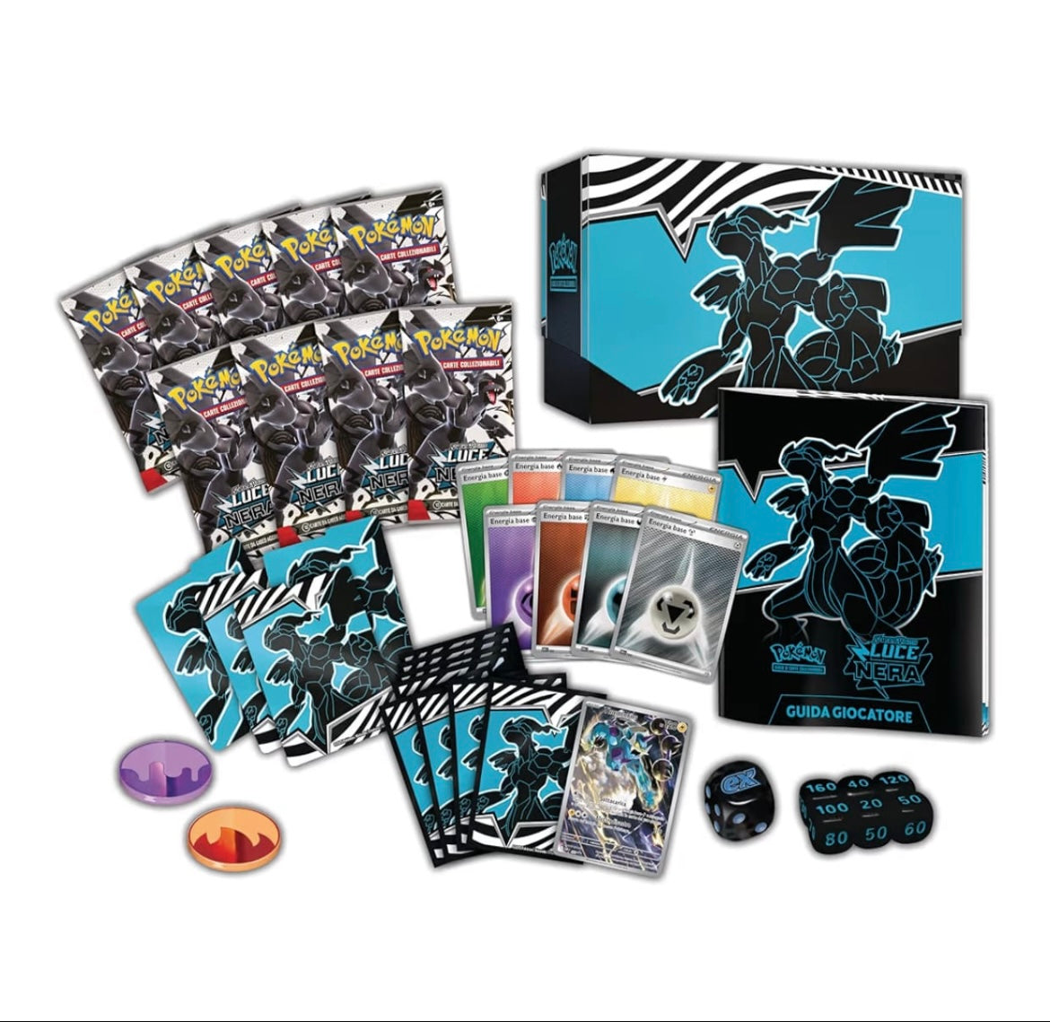Pokemon Luce Nera Set Allenatore
Fuoriclasse ETB ITA Sealed