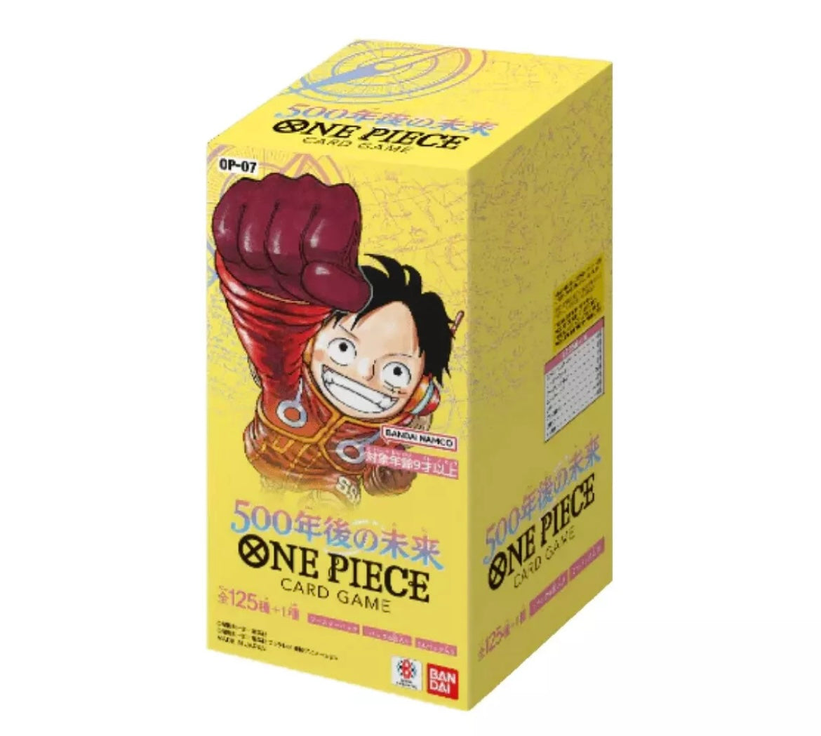 One Piece TCG OP07 OP-07 OP7 Sealed Booster Box JP JPN Japanese JAP